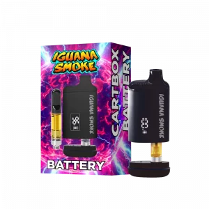 Iguana Smoke CartBox Battery para cartuchos 510 con pantalla digital