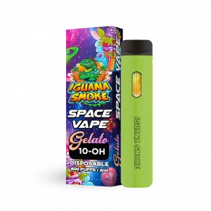 Caja más vaper verde Gelato 10-OH 2ml dcha