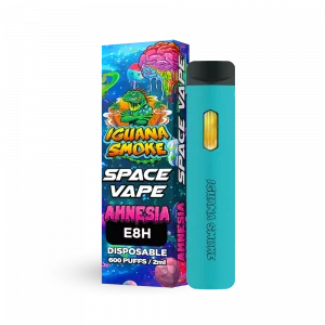 Caja más vaper azul Amnesia E8H 2ml dcha