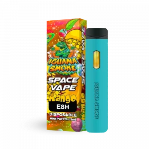 Caja más vaper azul mango E8H 2ml dcha