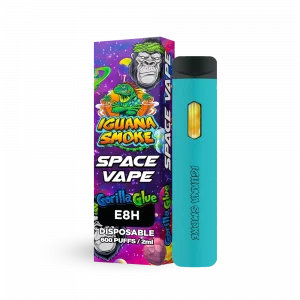 Caja más vaper azul gorilla E8H 2ml dcha